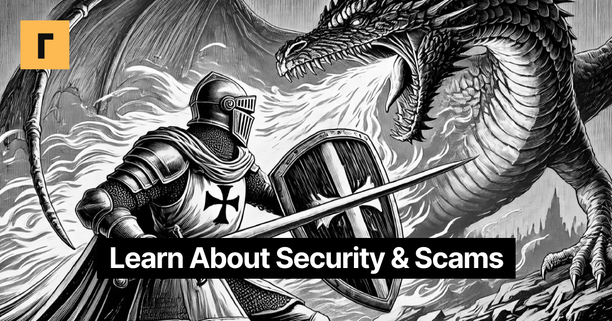 Learn About Security & Scams