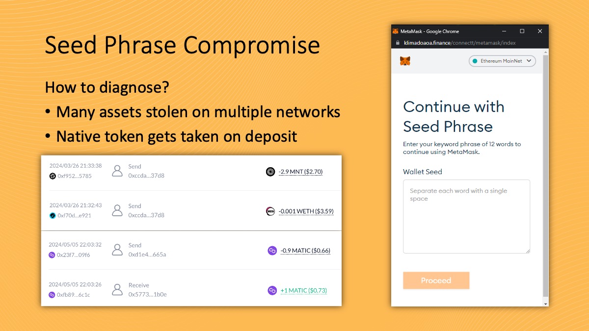 Seed Phrase Compromise